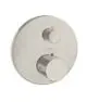 AXOR-HG-AXOR-Starck-Thermostat-Unterputz-mit-Ab-und-Umstellventil-Edelstahl-Optic-10720800 gallery number 1